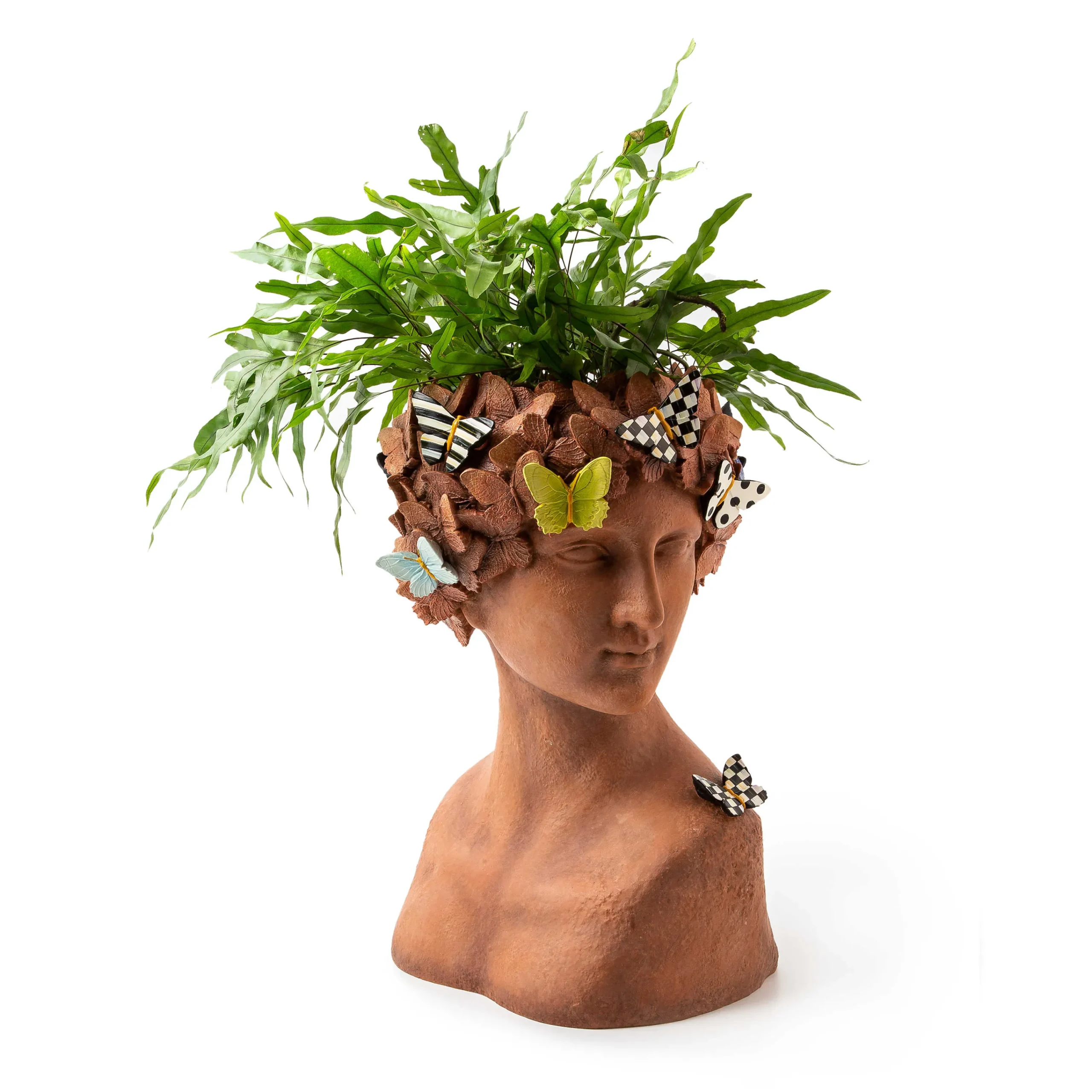 Persephone Bust Planter - Large|MacKenzie-Childs Discount