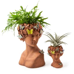 Persephone Bust Planter - Large|MacKenzie-Childs Discount