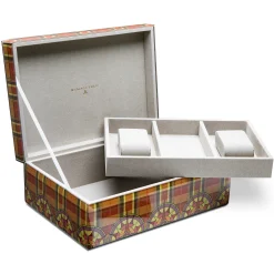 Plaiditudes Men'S Jewelry Box|MacKenzie-Childs Outlet