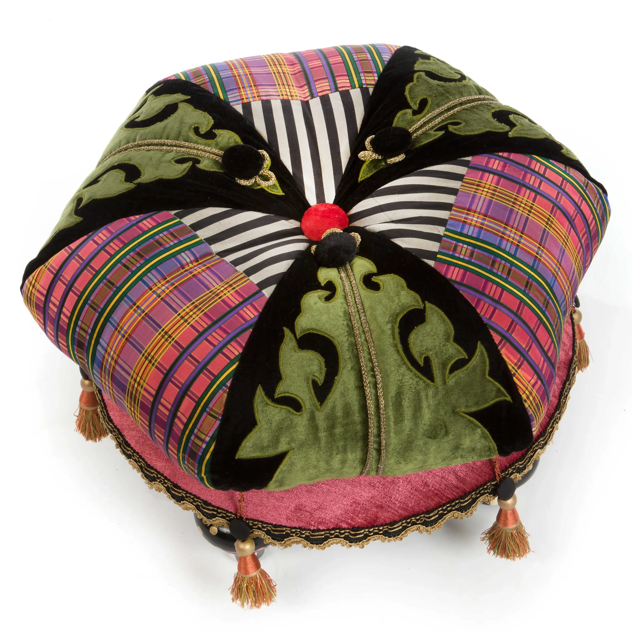 Portobello Road Footstool|MacKenzie-Childs Best