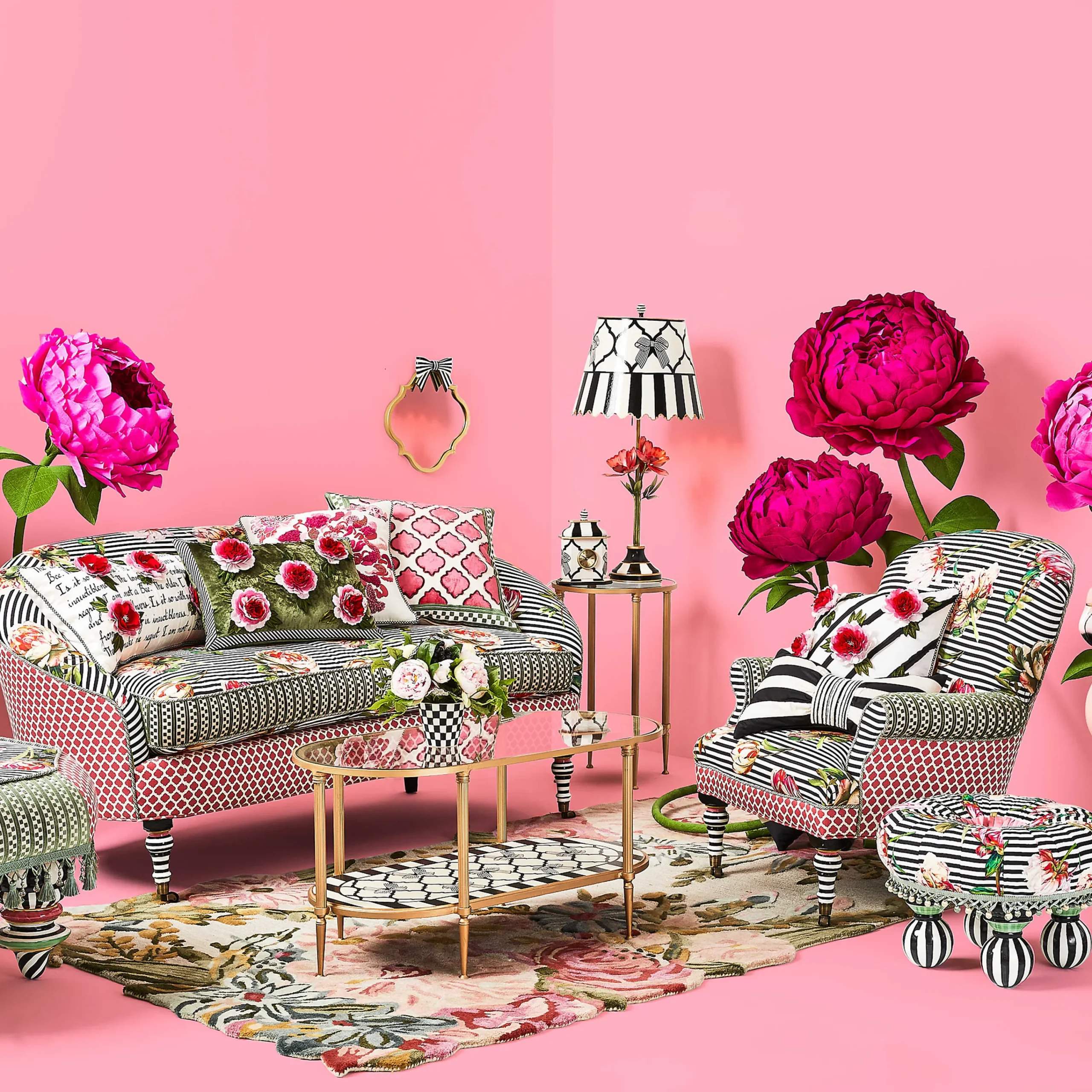 Pretty As A Bow Accent Table|MacKenzie-Childs Clearance