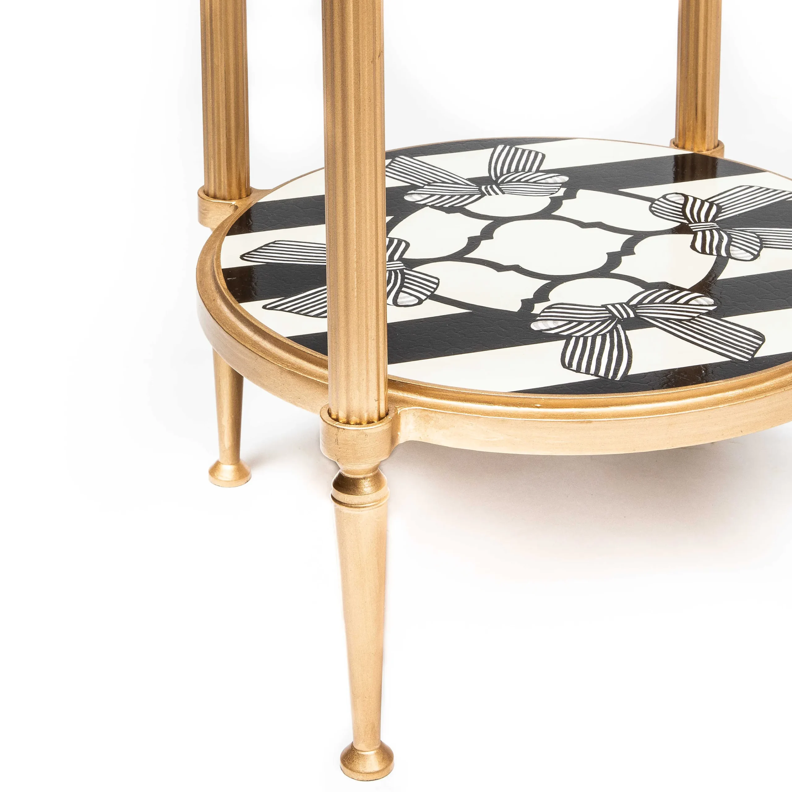 Pretty As A Bow Accent Table|MacKenzie-Childs Clearance