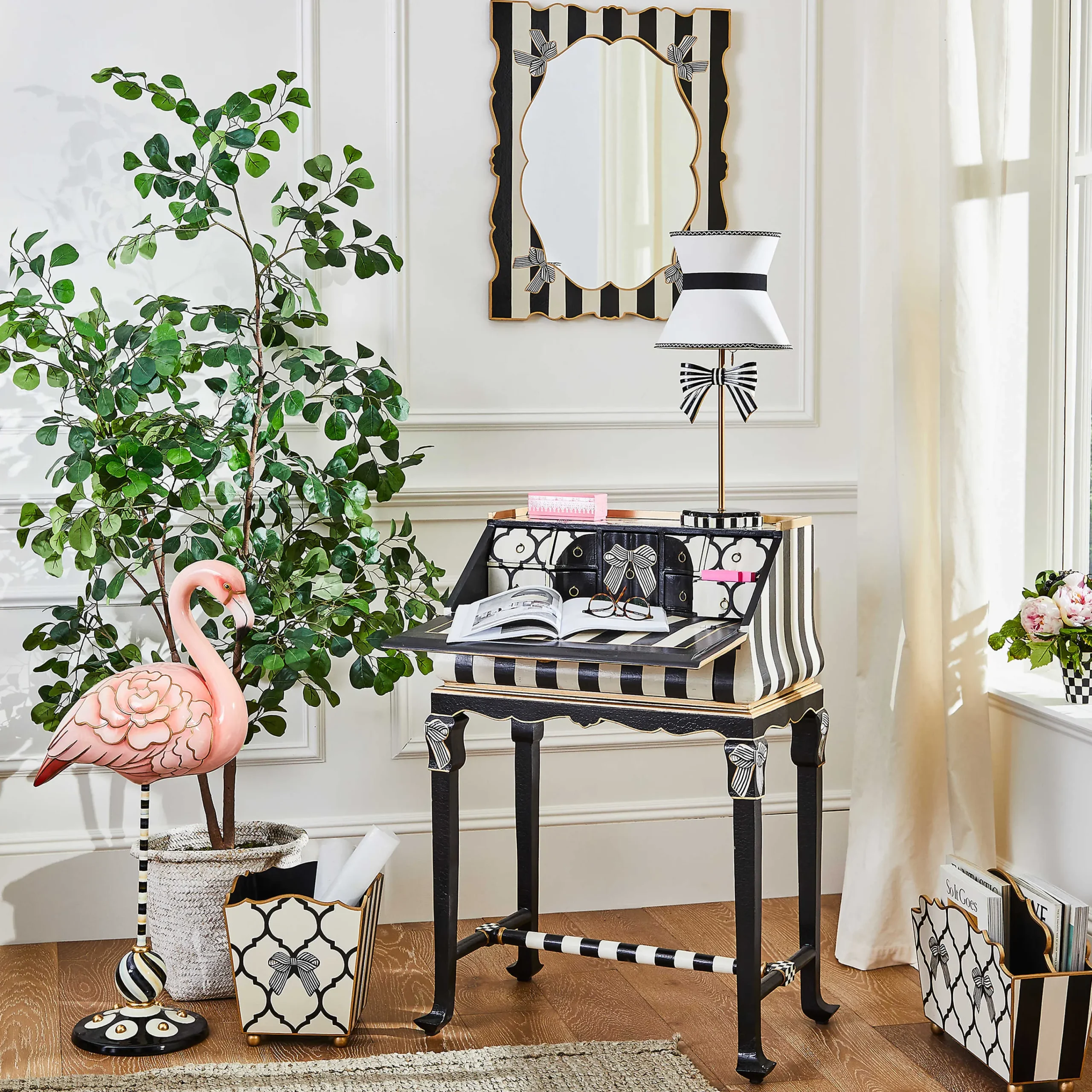 Pretty As A Bow Writing Desk|MacKenzie-Childs Best