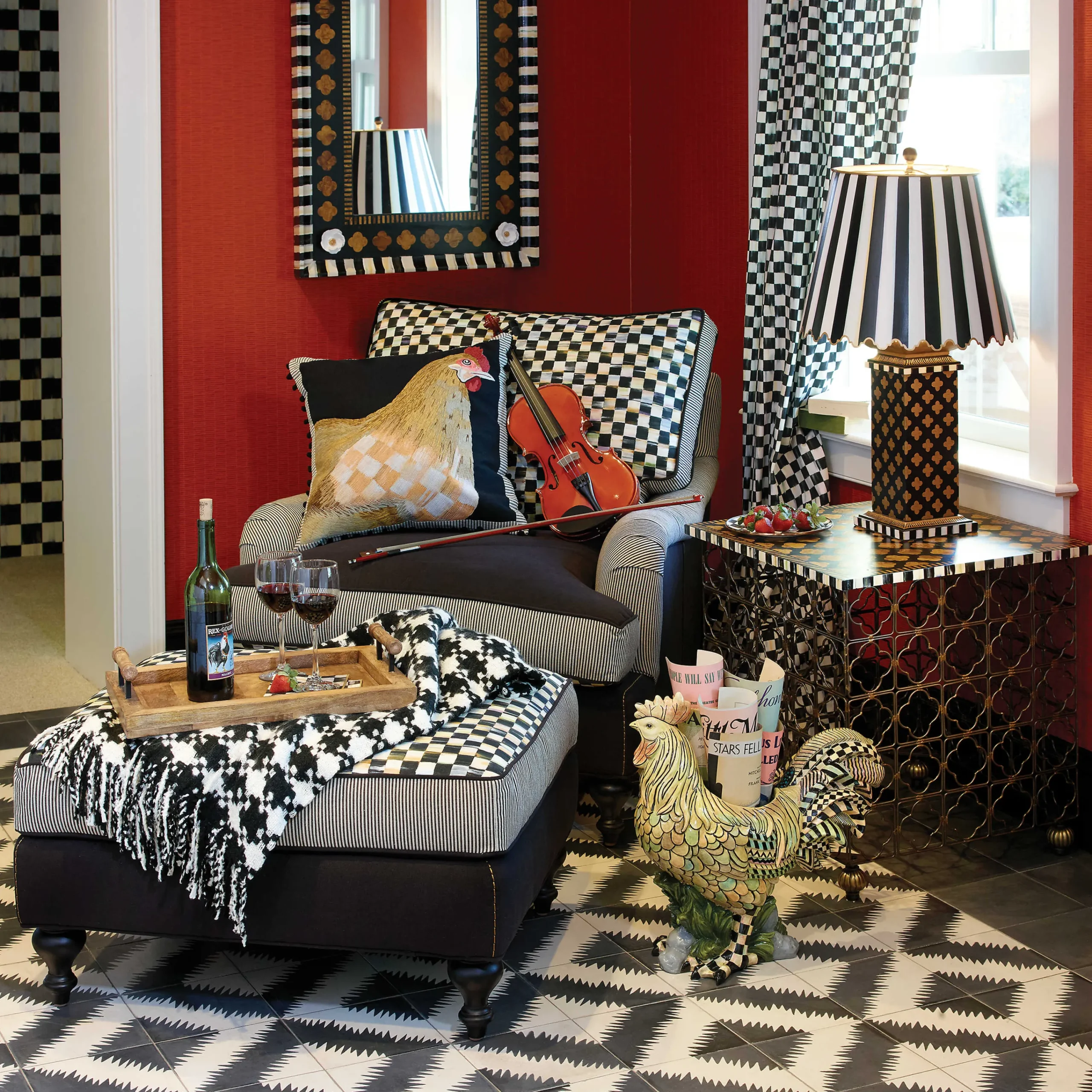 Quatrefoil Table Lamp - Large|MacKenzie-Childs New