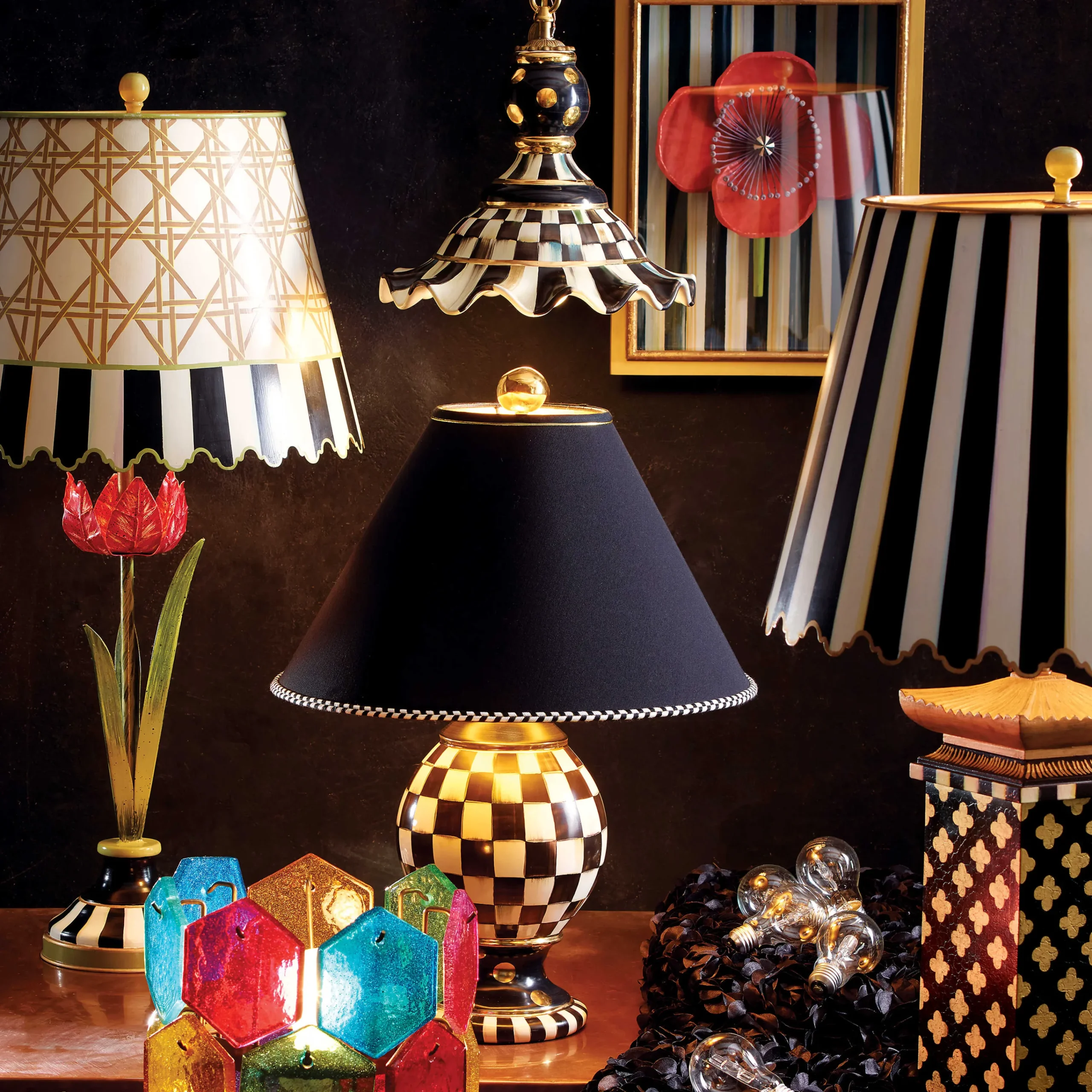 Quatrefoil Table Lamp - Large|MacKenzie-Childs New