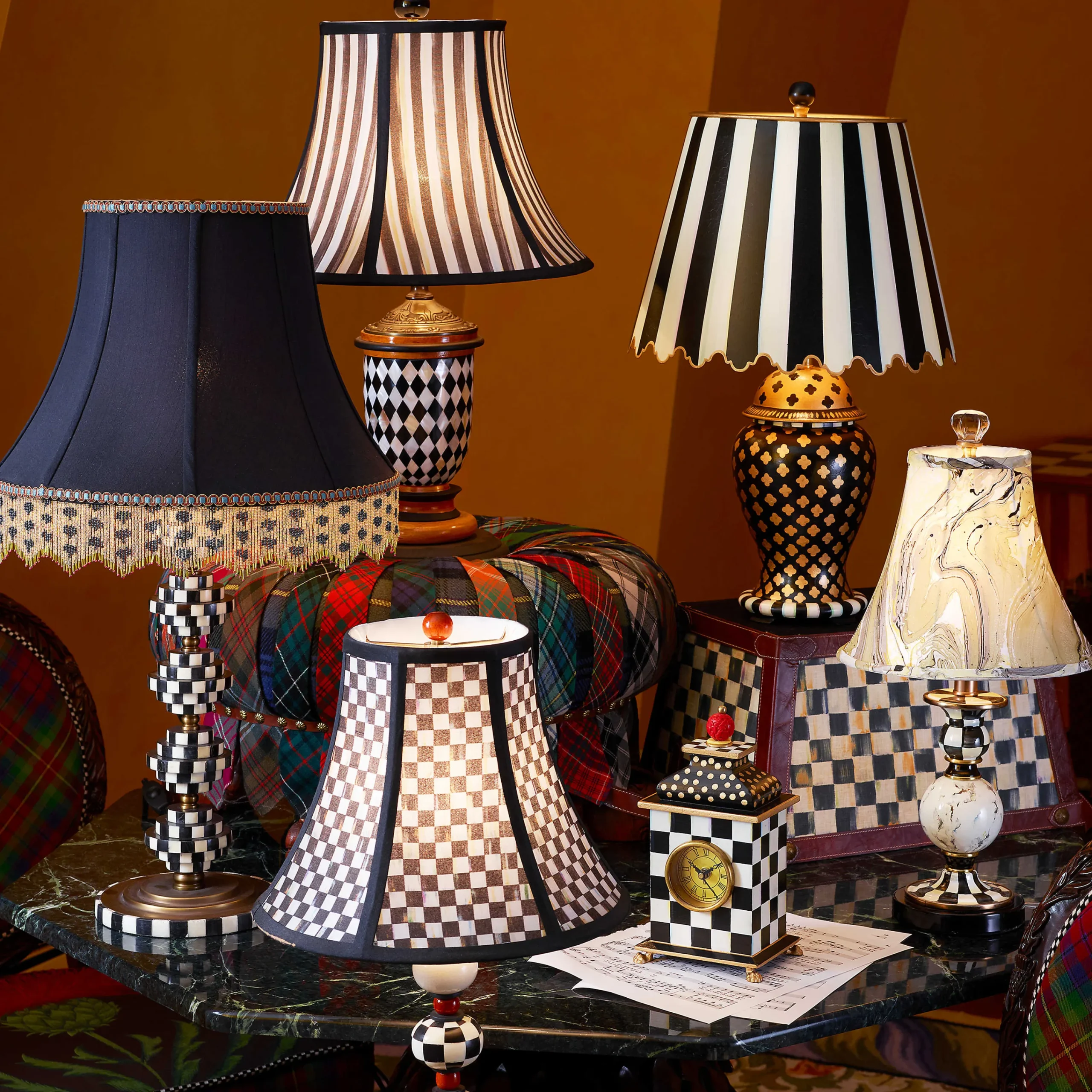 Quatrefoil Table Lamp - Small|MacKenzie-Childs