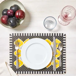 Queen Bee Cork Back Placemats - Set Of 4|MacKenzie-Childs Sale
