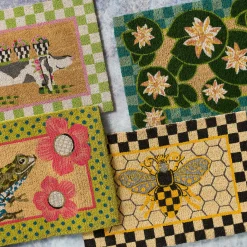 Queen Bee Entrance Mat|MacKenzie-Childs New