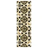 Queen Bee Indoor/Outdoor Rug - 2'6" X 8' Runner|MacKenzie-Childs