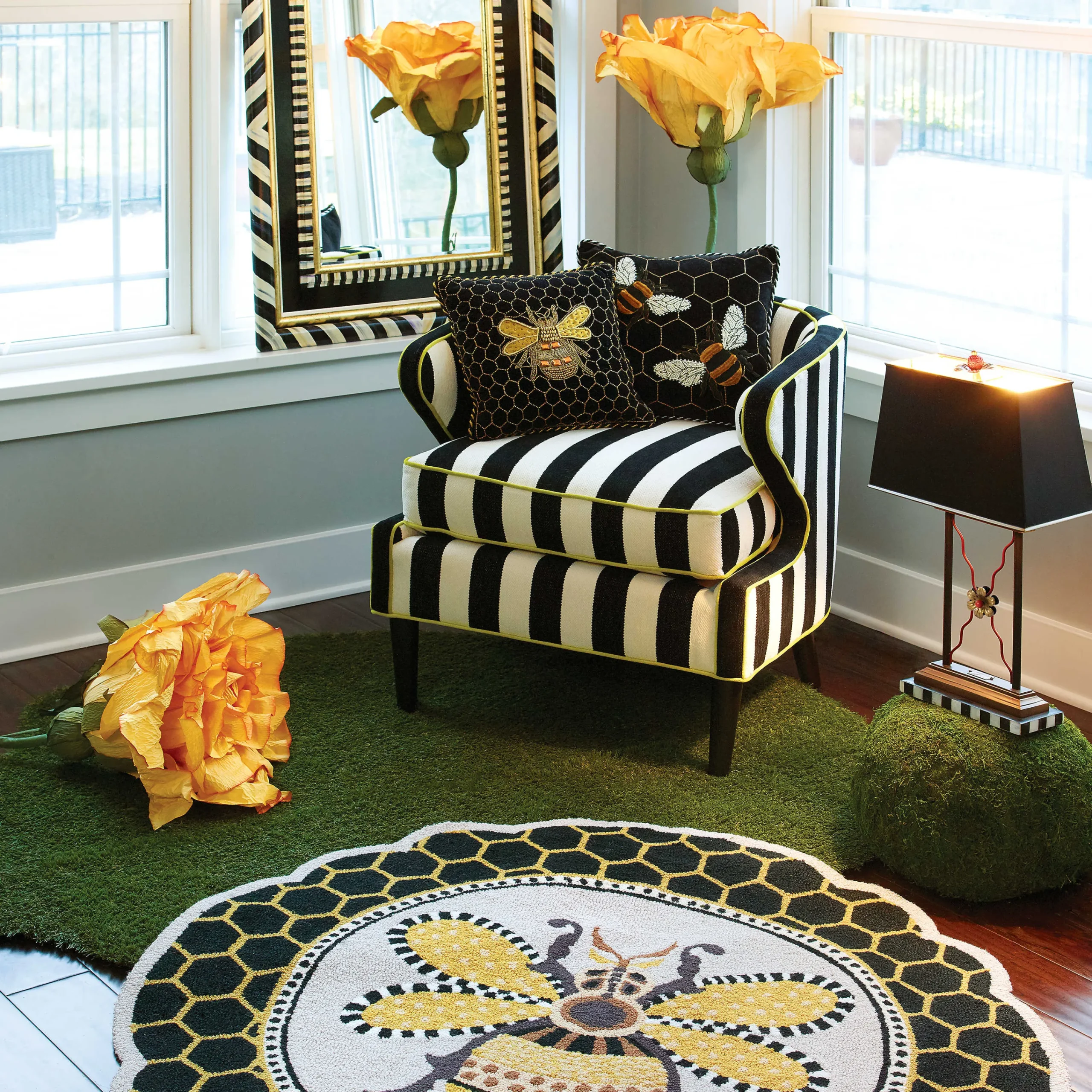 Queen Bee Pillow|MacKenzie-Childs Hot