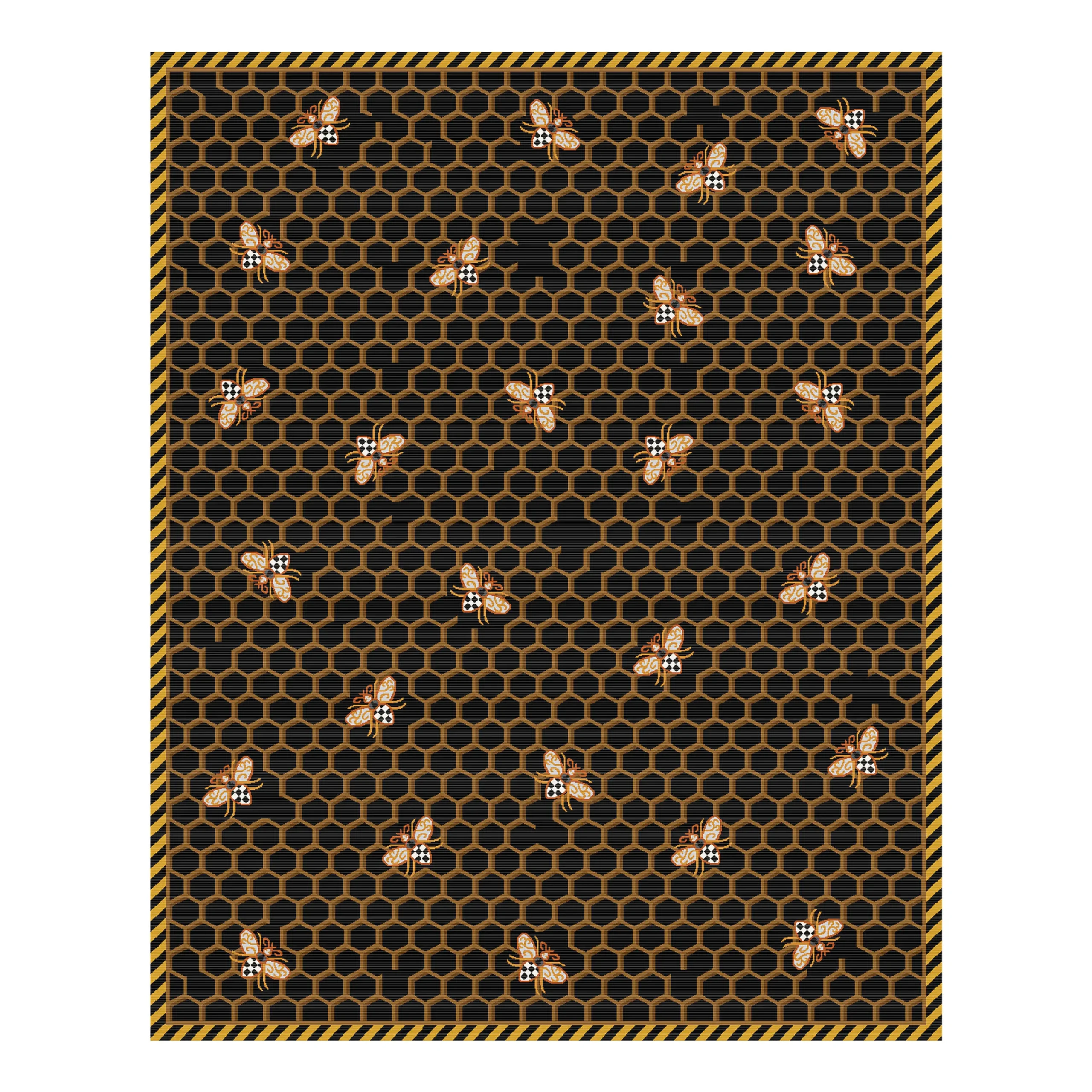 Queen Bee Rug - 8' X 10'|MacKenzie-Childs New