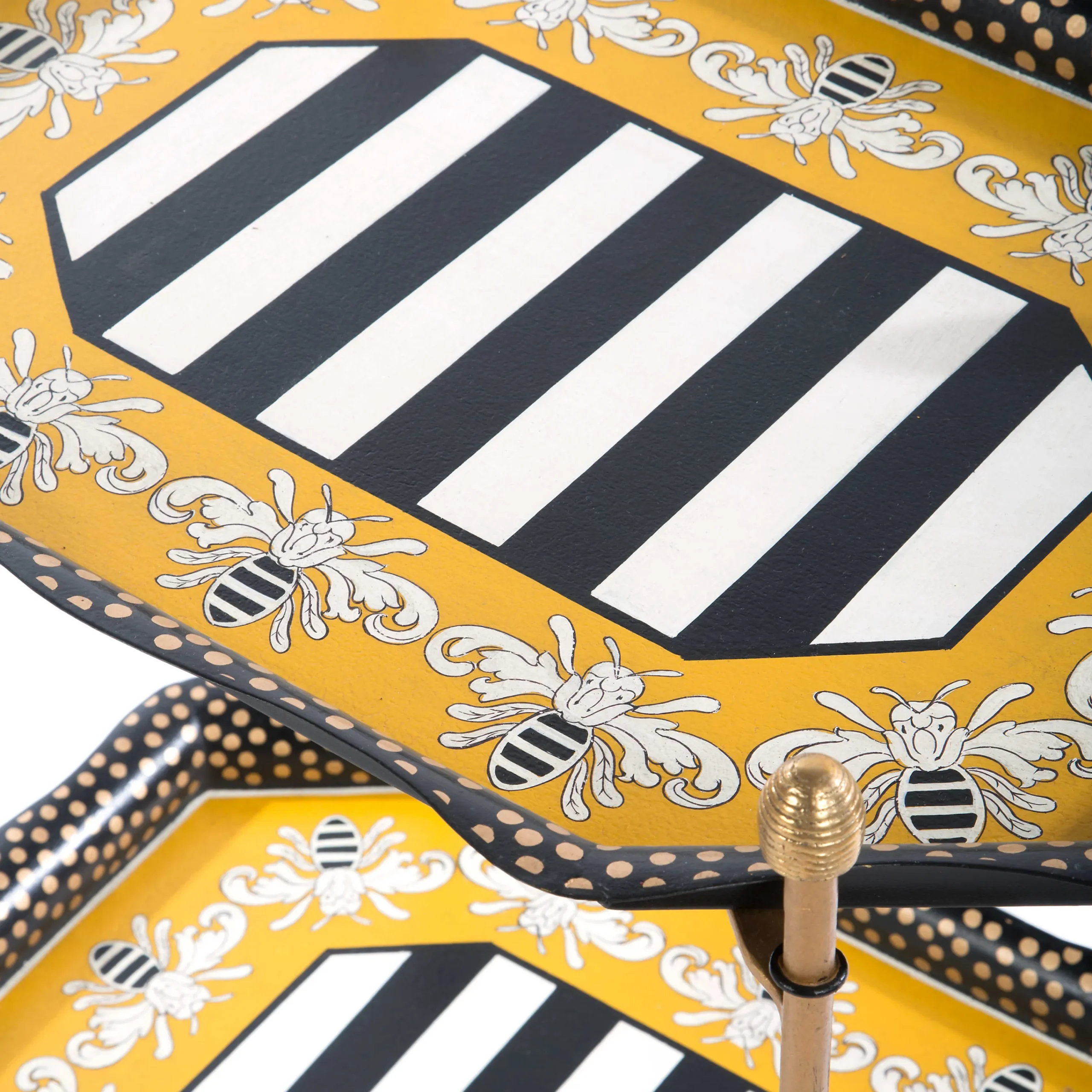 Queen Bee Tray Table|MacKenzie-Childs Discount