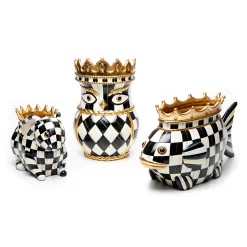 Rabbit Queen Garden Pot|MacKenzie-Childs Sale