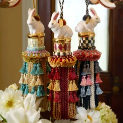 Rabbit Tassel - Courtly Check|MacKenzie-Childs Discount