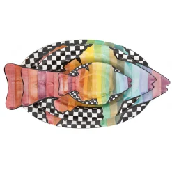 Rainbow Fish Perfect Platter|MacKenzie-Childs Hot
