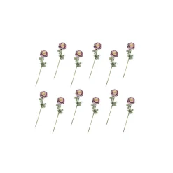 Ranunculus Bouquet - Purple - Set Of 12|MacKenzie-Childs Hot