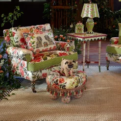 Really Rosy Tuffet|MacKenzie-Childs Clearance