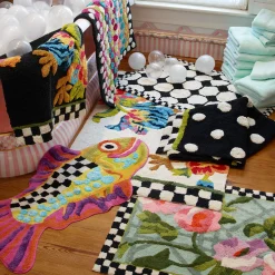 Ribbon & Dot Bath Rug|MacKenzie-Childs Best