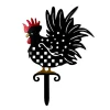 Rooster Lawn Stake|MacKenzie-Childs Hot