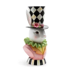 Rose Rabbit Planter|MacKenzie-Childs Outlet