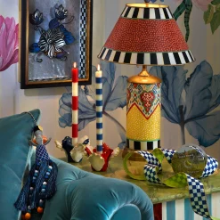 Royal Check 2" Ribbon|MacKenzie-Childs Sale