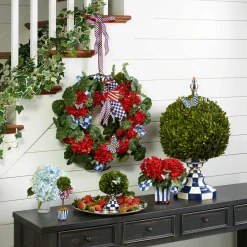 Royal Check Architect'S Centerpiece - Large|MacKenzie-Childs New