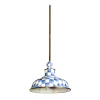 Royal Check Barn Pendant Lamp - 12"|MacKenzie-Childs