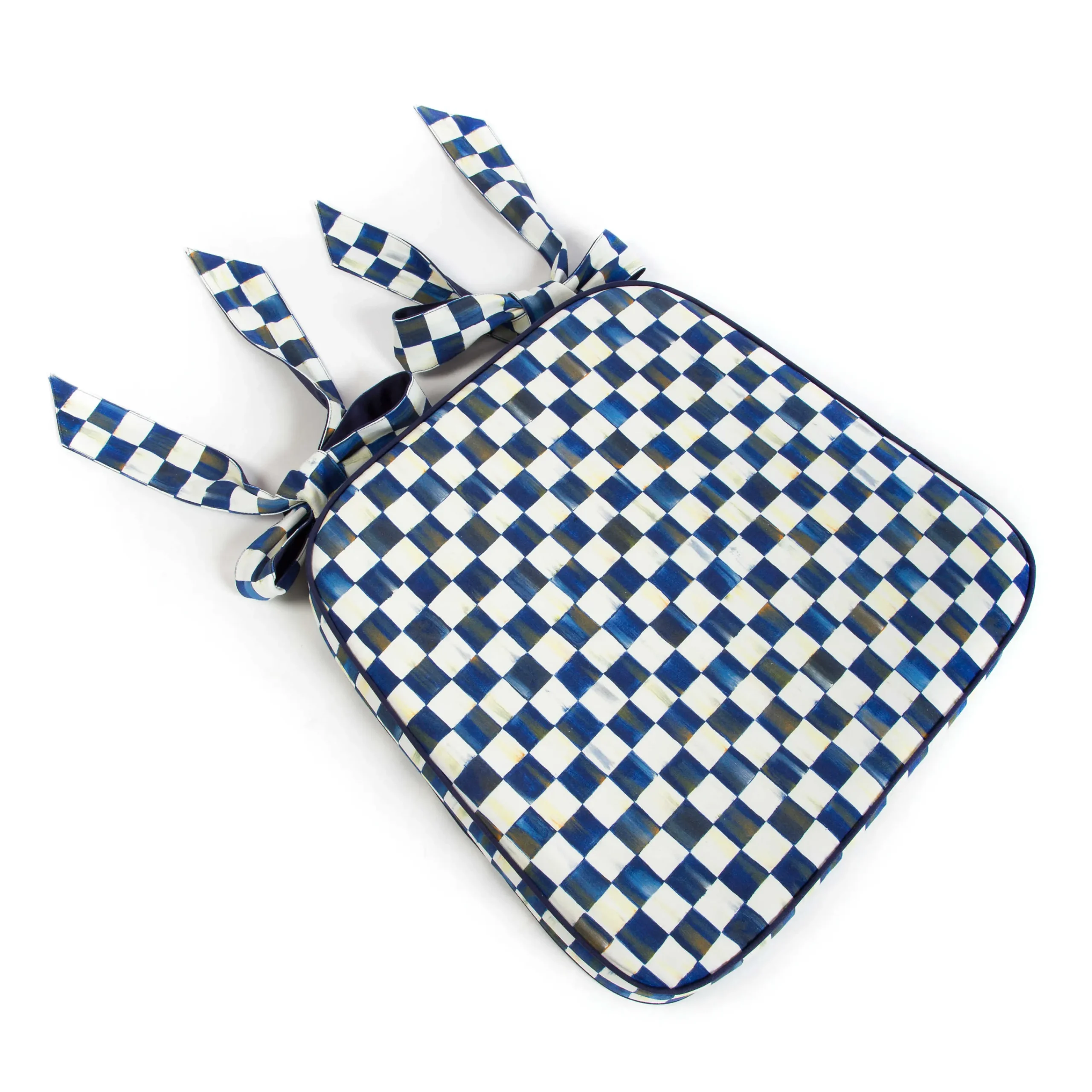 Royal Check Chair Cushion|MacKenzie-Childs Hot