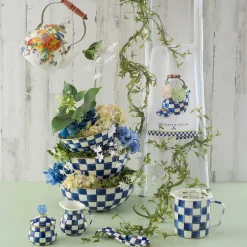 Royal Check Enamel 7 Cup Measuring Cup|MacKenzie-Childs Clearance