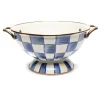 Royal Check Enamel Almost Everything Bowl|MacKenzie-Childs