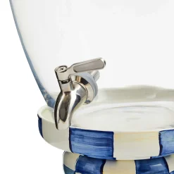 Royal Check Enamel Beverage Hostess|MacKenzie-Childs