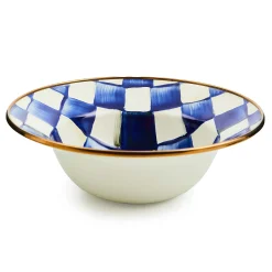 Royal Check Enamel Breakfast Bowl|MacKenzie-Childs Sale