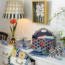 Royal Check Enamel Canister - Mini|MacKenzie-Childs Hot
