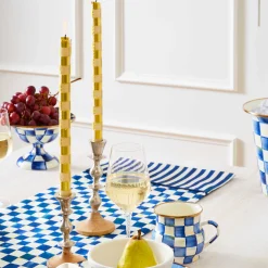 Royal Check Enamel Compote - Small|MacKenzie-Childs Best
