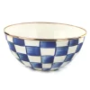 Royal Check Enamel Everyday Bowl - Small|MacKenzie-Childs Outlet