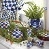 Royal Check Enamel Grinder|MacKenzie-Childs Outlet