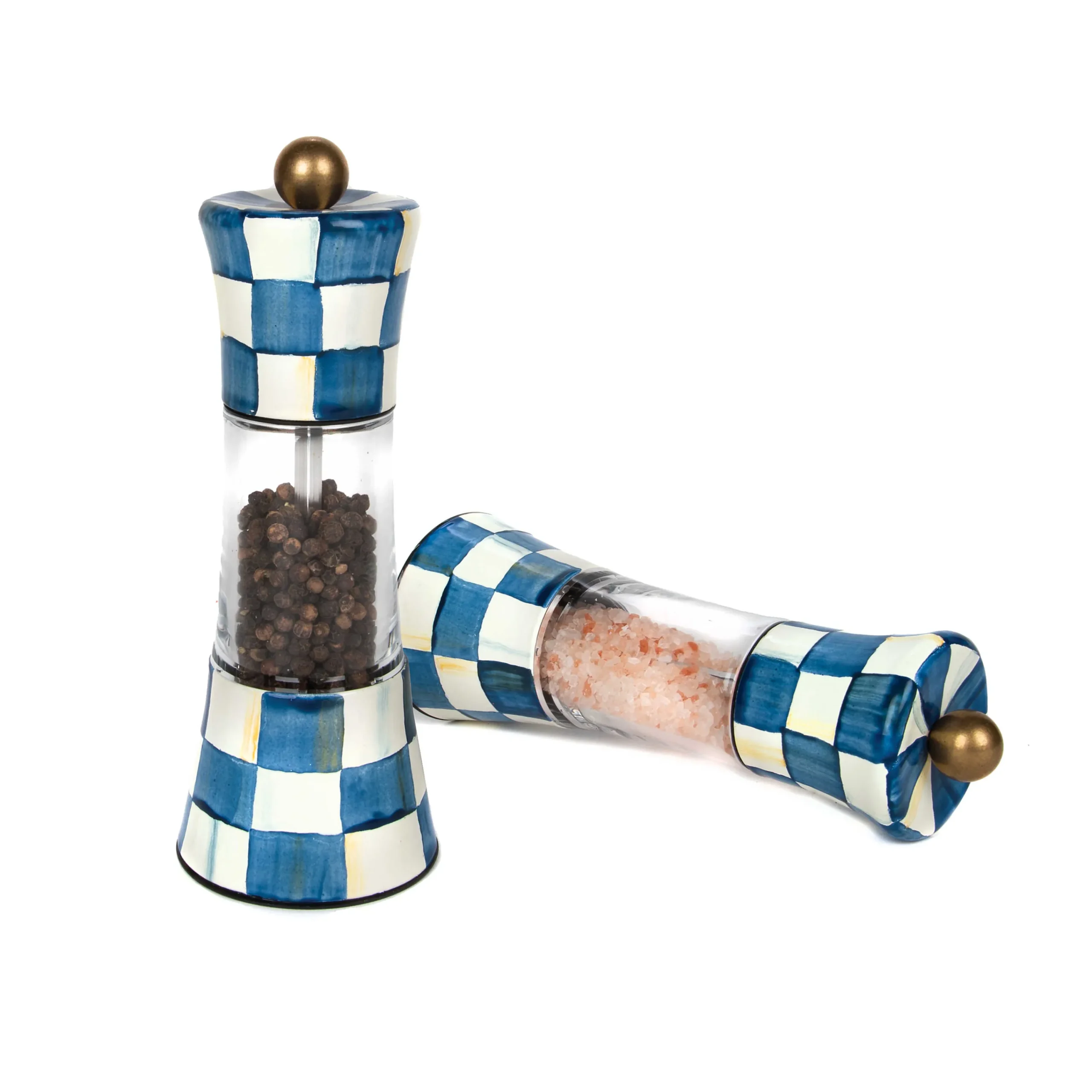 Royal Check Enamel Grinder|MacKenzie-Childs Outlet