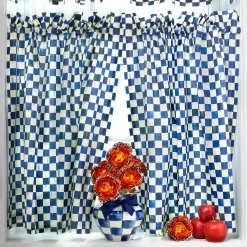Royal Check Enamel Large Vase|MacKenzie-Childs Discount