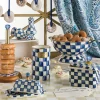 Royal Check Enamel Recipe Box|MacKenzie-Childs