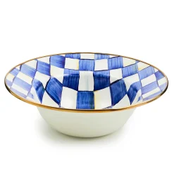 Royal Check Enamel Serving Bowl|MacKenzie-Childs Best