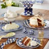 Royal Check Enamel Serving Platter|MacKenzie-Childs Online