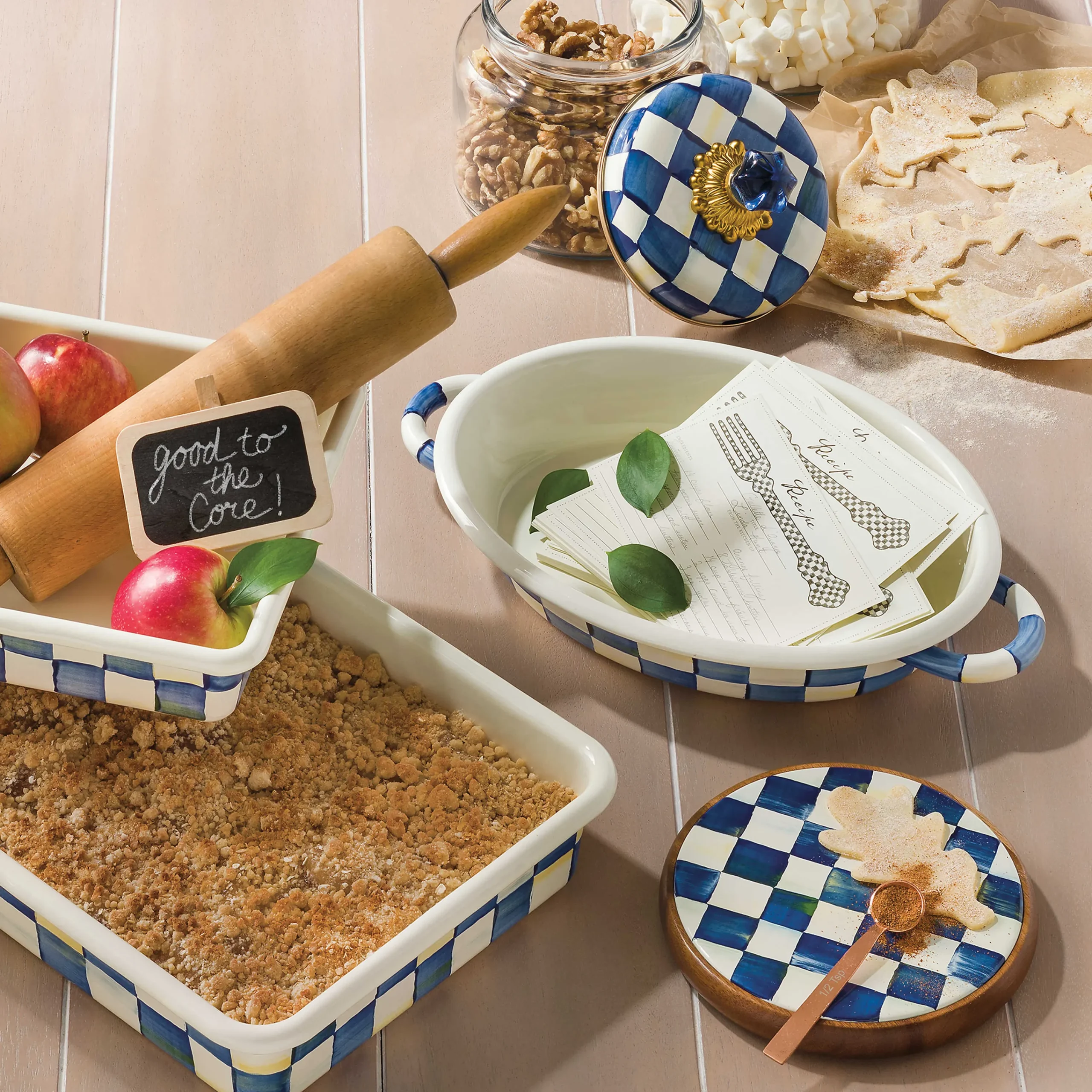 Royal Check Enamel Trivet|MacKenzie-Childs Sale