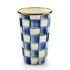 Royal Check Enamel Tumbler - 20 Ounce|MacKenzie-Childs New