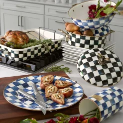 Royal Check Enamel Utensil Holder|MacKenzie-Childs Best
