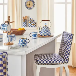 Royal Check Enamel Utensil Holder|MacKenzie-Childs Best
