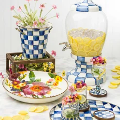 Royal Check Enamel Wine Cooler|MacKenzie-Childs Discount