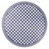 Royal Check Floor Mat - 6' Round|MacKenzie-Childs Clearance