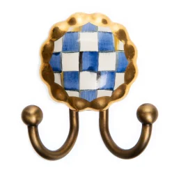 Royal Check Hook|MacKenzie-Childs Outlet
