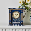 Royal Check Mantel Clock|MacKenzie-Childs