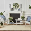 Royal Check Ruffled Square Pillow|MacKenzie-Childs Clearance